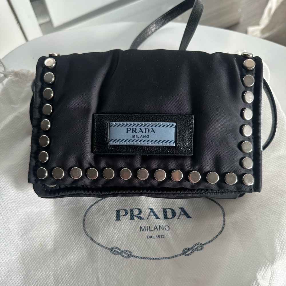 Prada nylon cross body bag